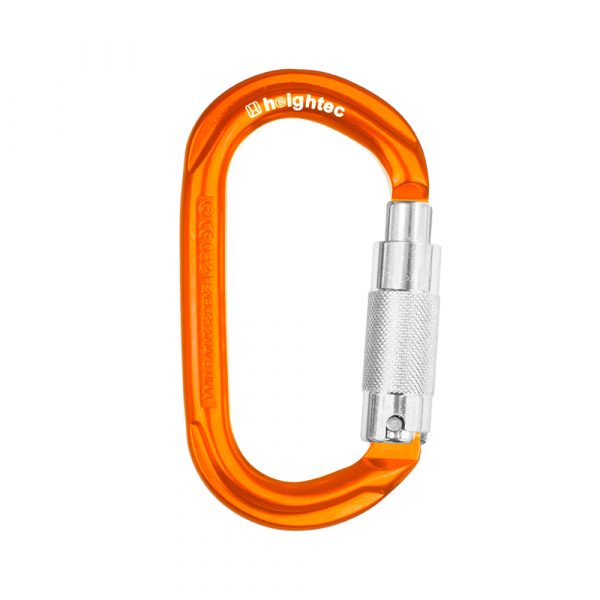 Alloy oval tri-act karabiner