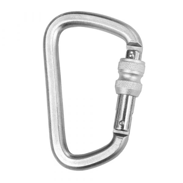 Steel Offset Screwgate Karabiner