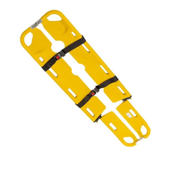 Scoop Stretcher A lightweight pick-up stretcher made of polyethylene, designed primarily for patient transport in pre-hospital, sports and military settings.