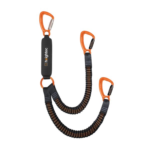 FLEXOR Elasticated Twin Lanyard – twistlock