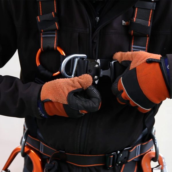 knowledge of fitting and using a fall arrest safety harness