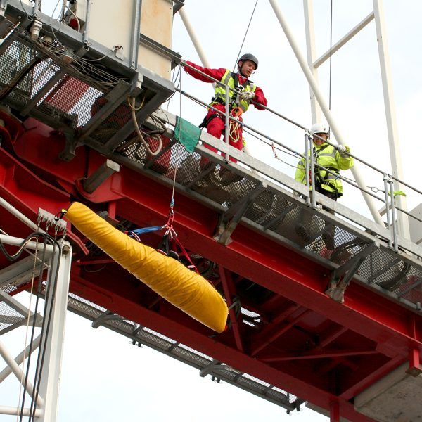 This course is designed for people who work on tower cranes or tall structures who may have to self evacuate or perform casualty rescues.