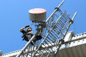 external tower for telecoms training