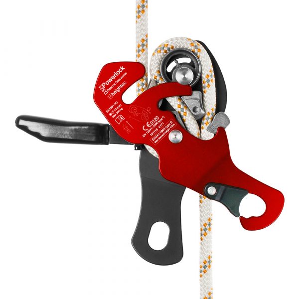 D321 Powerlock tower rescue and evacuation descender, alloy