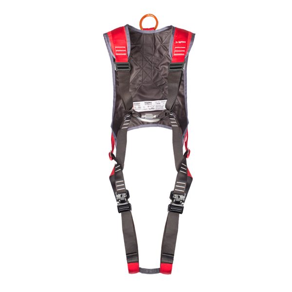 Professional Rescue Harness, Quick Connect Red