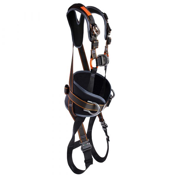 H28QE Neon Rigging Harness with Rear Extension Strap Side