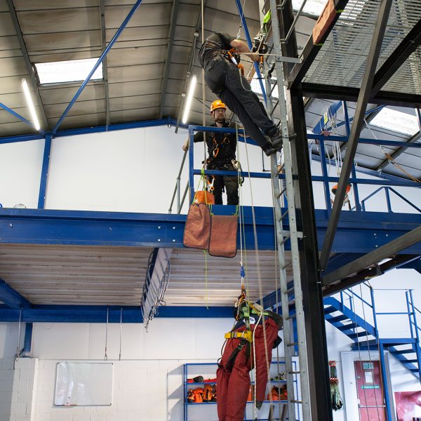 TWG004 GWO Working at Heights Ladder Rescue